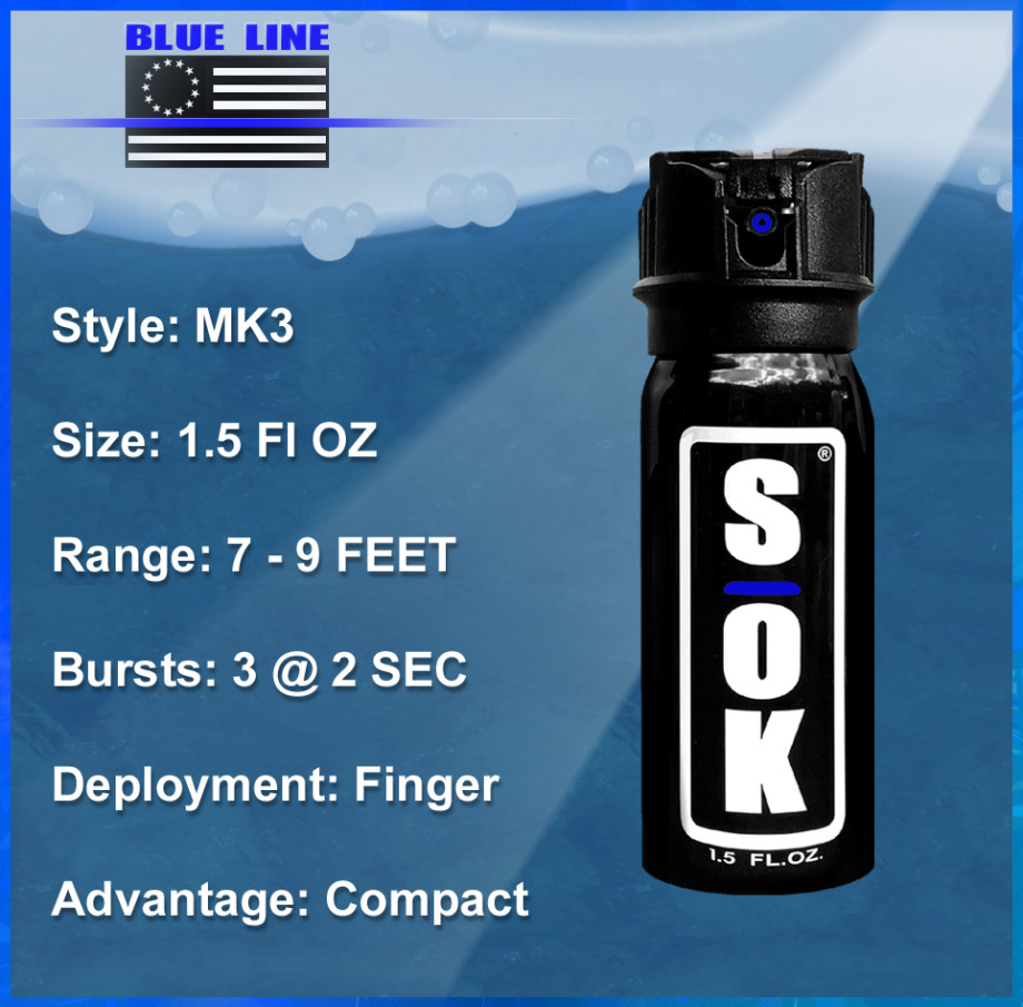 SOK Defense Spray 1.5 FLOZ Lethal Defense Alternative 