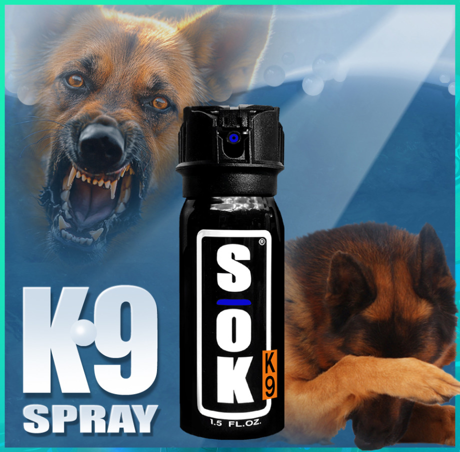 SOK K9 Defense Spray 1.5 FLOZ Lethal Defense Alternative 